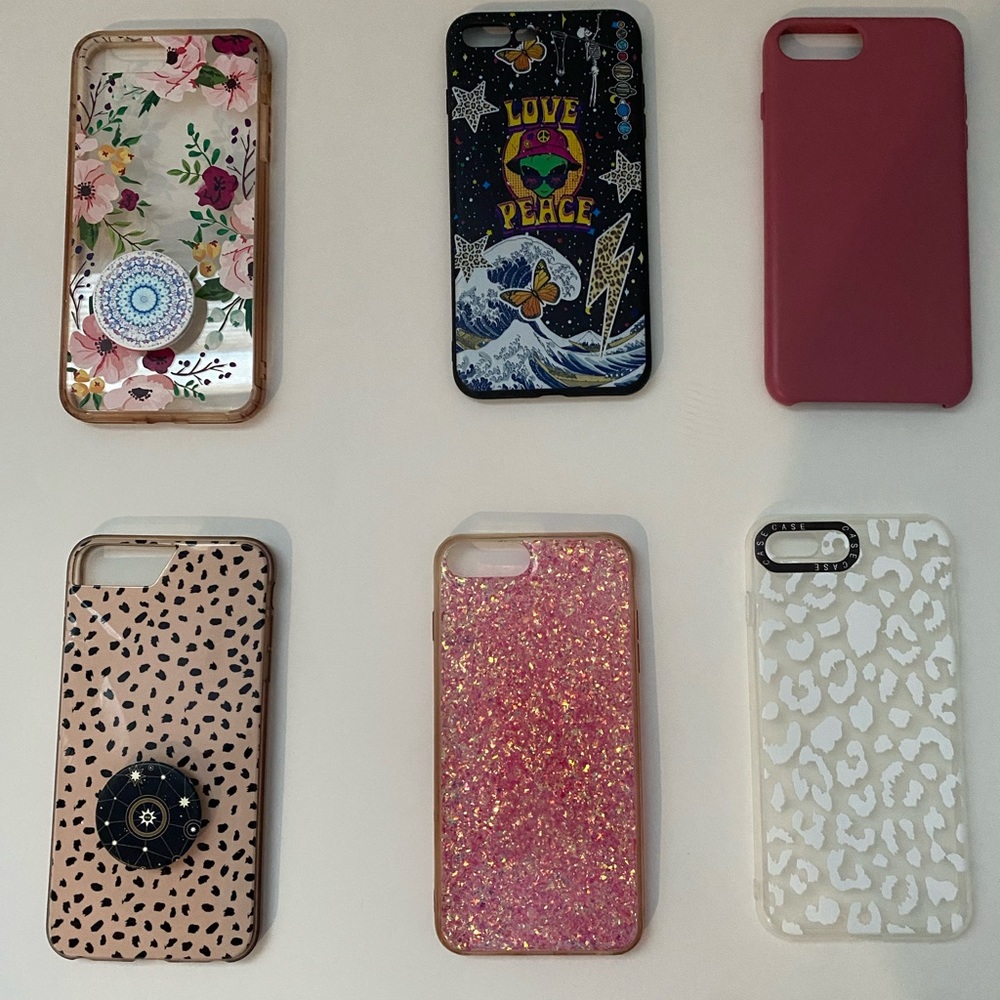 3 IPHONE 7/8 PLUS CASES 3 IPHONE 7 CASES